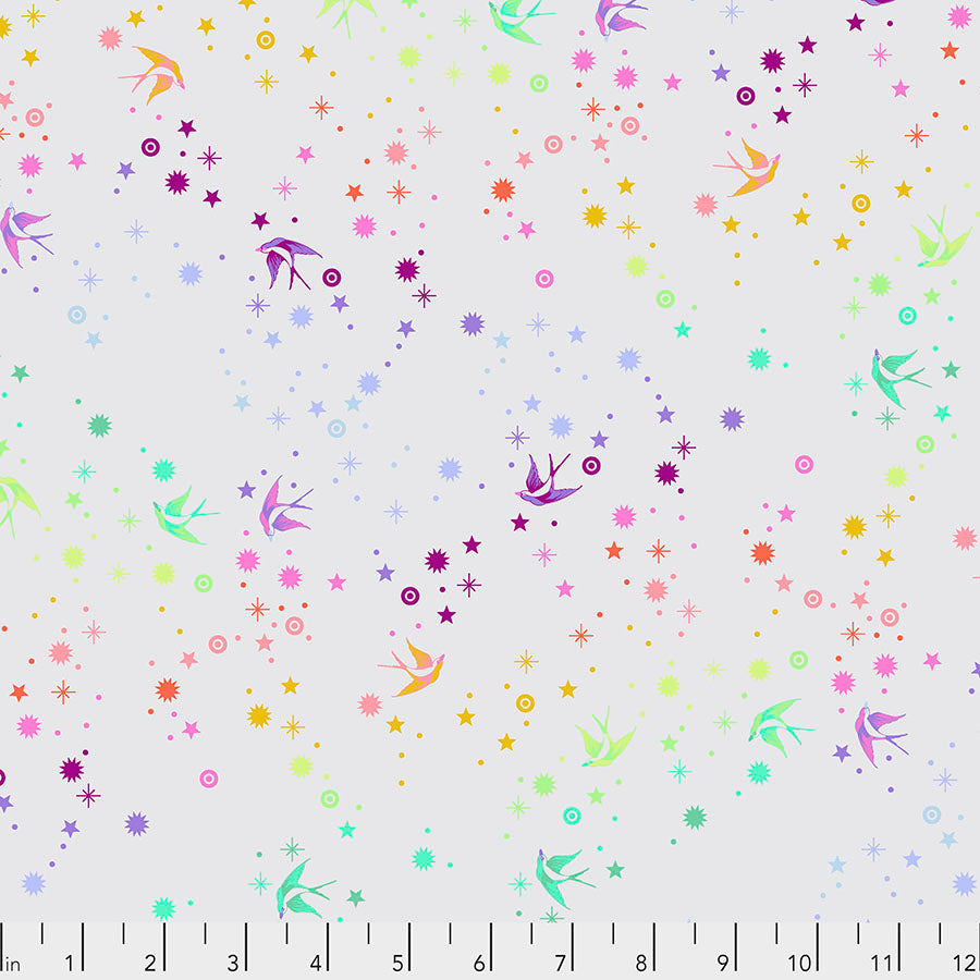 Tula Pink True Colors Fairy Dust Whisper quilting cotton fabric