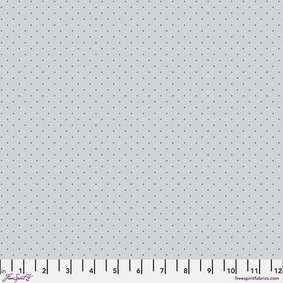 Tula Pink True Colors Tiny Dots Fog quilting cotton fabric