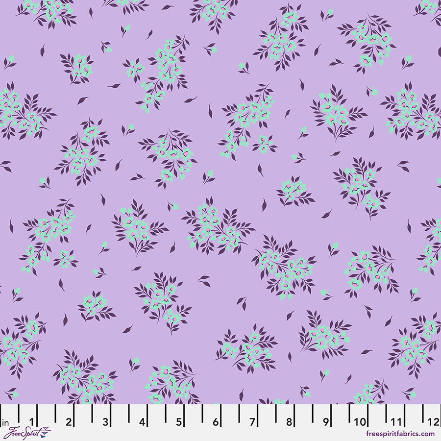 Tula Pink True Colors What a Ditz Viola quilting cotton fabric