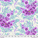 Tula Pink Floral Reef Shadow Sharks Ultraviolet quilting cotton fabric