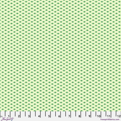 Tula Pink Floral Reef Lighthouse Windows Seagrass quilting cotton fabric