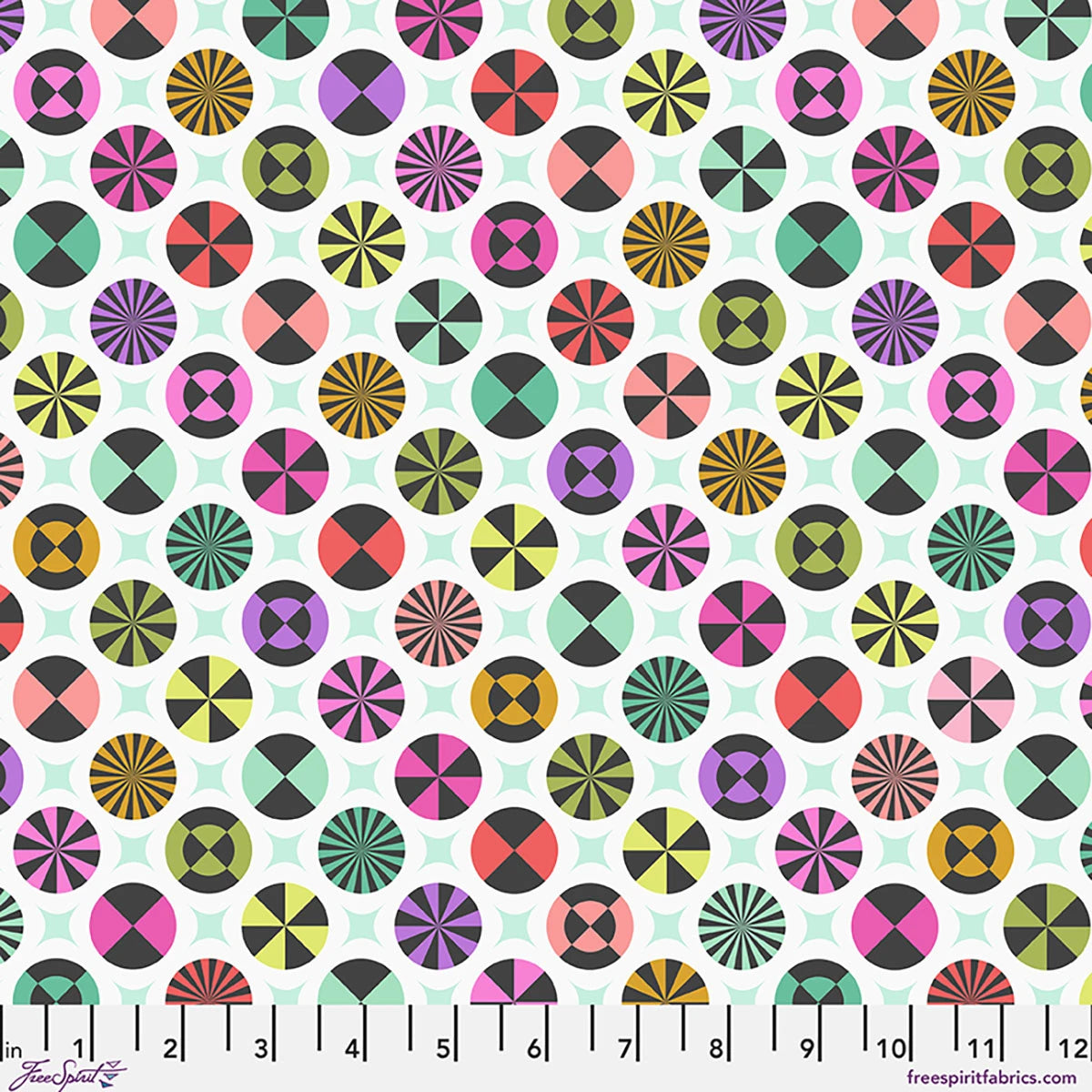 Tula Pink Prince Charming Déjà Vu Taffy Sugar Rush quilting cotton fabric