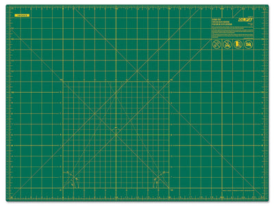 Olfa Self-Healing Cutting Mat with Grid – 18 x 24 Inch Green