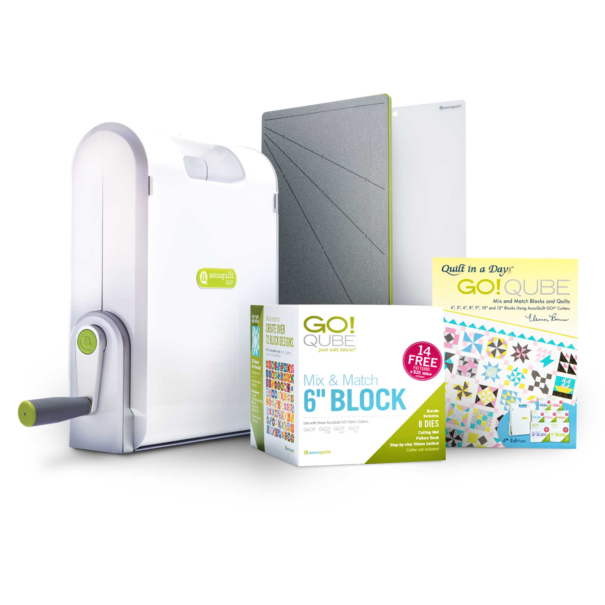 AccuQuilt GO! Qube Mix & Match 6” Block