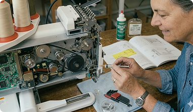 Serger Machine Demo
