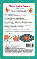 Riley Blake Heather Peterson Rose Garden Runner Pattern (P154-ROSEGARDEN)
