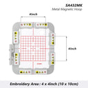 SewTech SA432MK 4x4 magnetic embroidery hoop for Brother SE700 PE545