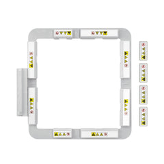 SewTech SA446MK magnetic hoop with fabric