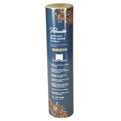 Brother Stabilizer Roll, Lightweight, Water Soluble, 25 YDs