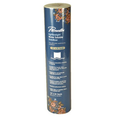 Brother Stabilizer Roll, Lightweight, Water Soluble, 25 YDs