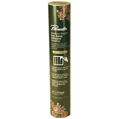 Brother Stabilizer Roll, Medium-Weight, Adhesive Tear Away, 10 YDs