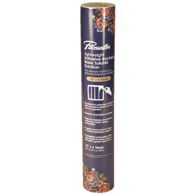 Brother Stabilizer Roll, Lightweight, Adhesive-Backed, Water Soluble, 6 YDs