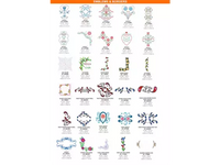 Brother 2500+ Embroidery Design Collection (USB)
