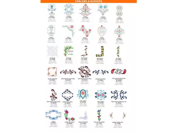 Brother 2500+ Embroidery Design Collection (USB)
