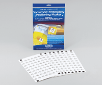 SAEPS2 Snowman Embroidery Positioning Marker
