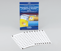 SAEPS2 Snowman Embroidery Positioning Marker