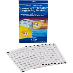 SAEPS2 Snowman Embroidery Positioning Marker