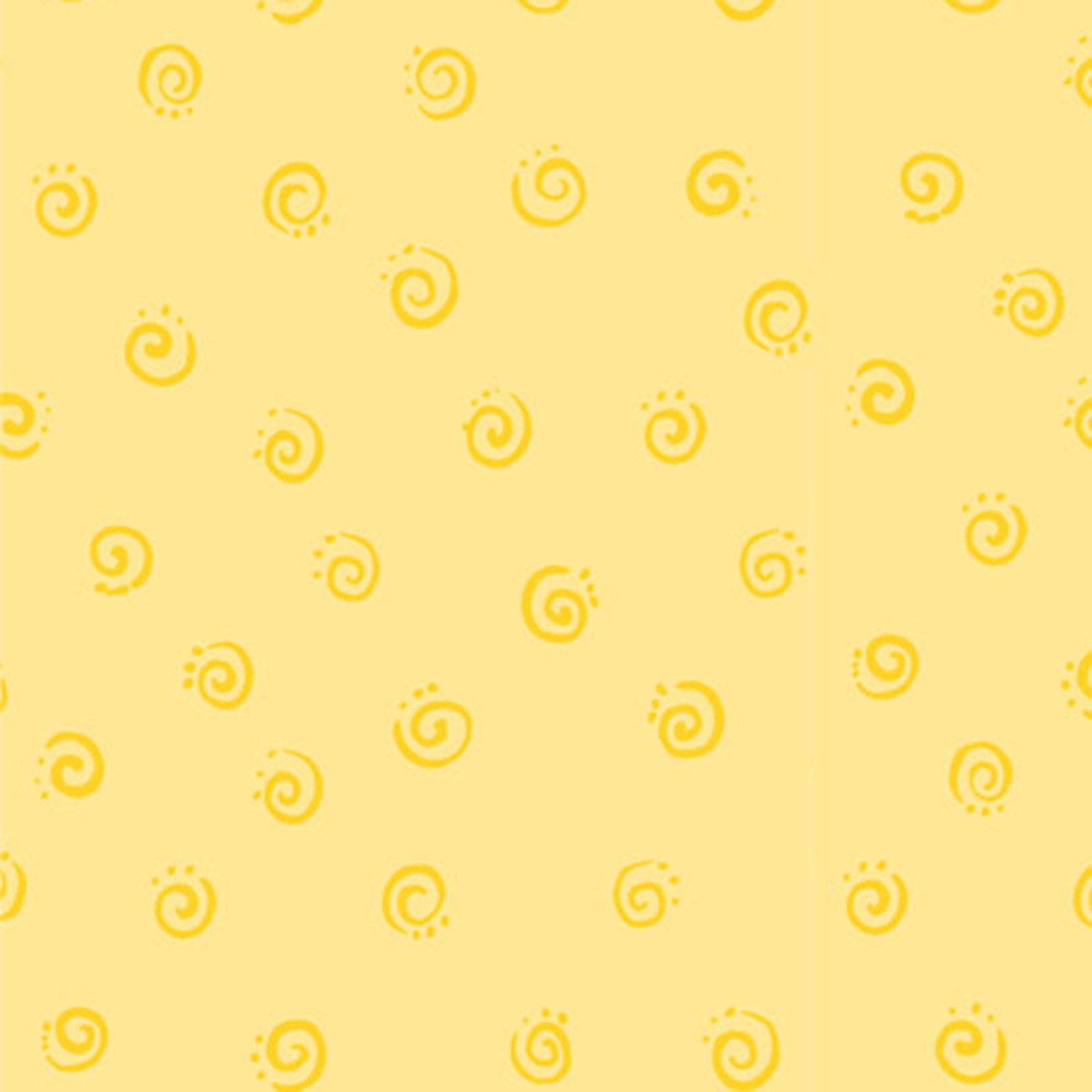 Susybee Squiggle - Yellow - 44" Quilting Cotton - by the 1/4 yard