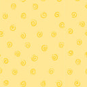 Susybee Squiggle - Yellow - 44" Quilting Cotton - by the 1/4 yard