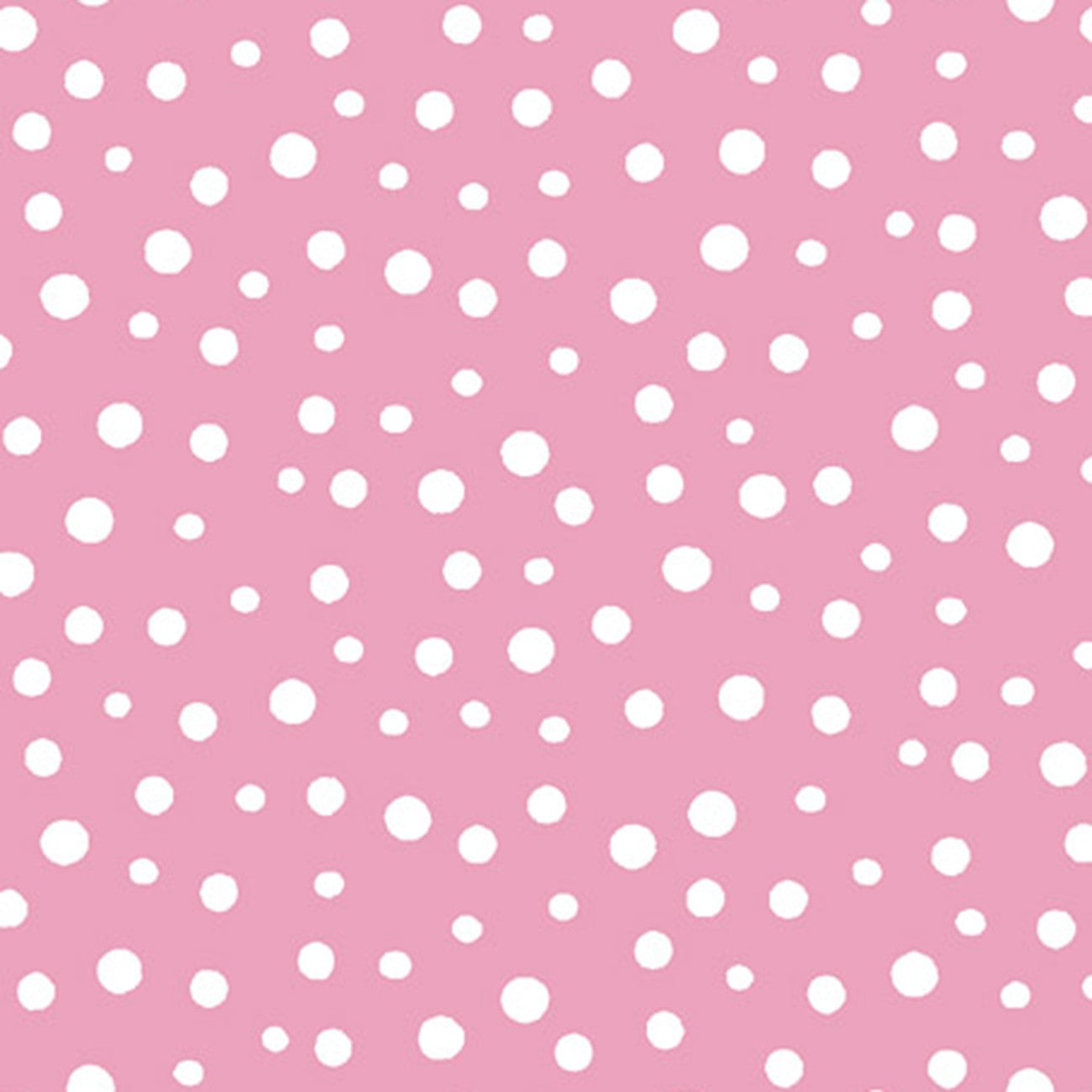 Susybee Irregular Dot - Pink - 44" Quilting Cotton - by the 1/4 yard