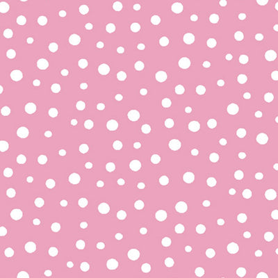 Susybee Irregular Dot - Pink - 44" Quilting Cotton - by the 1/4 yard
