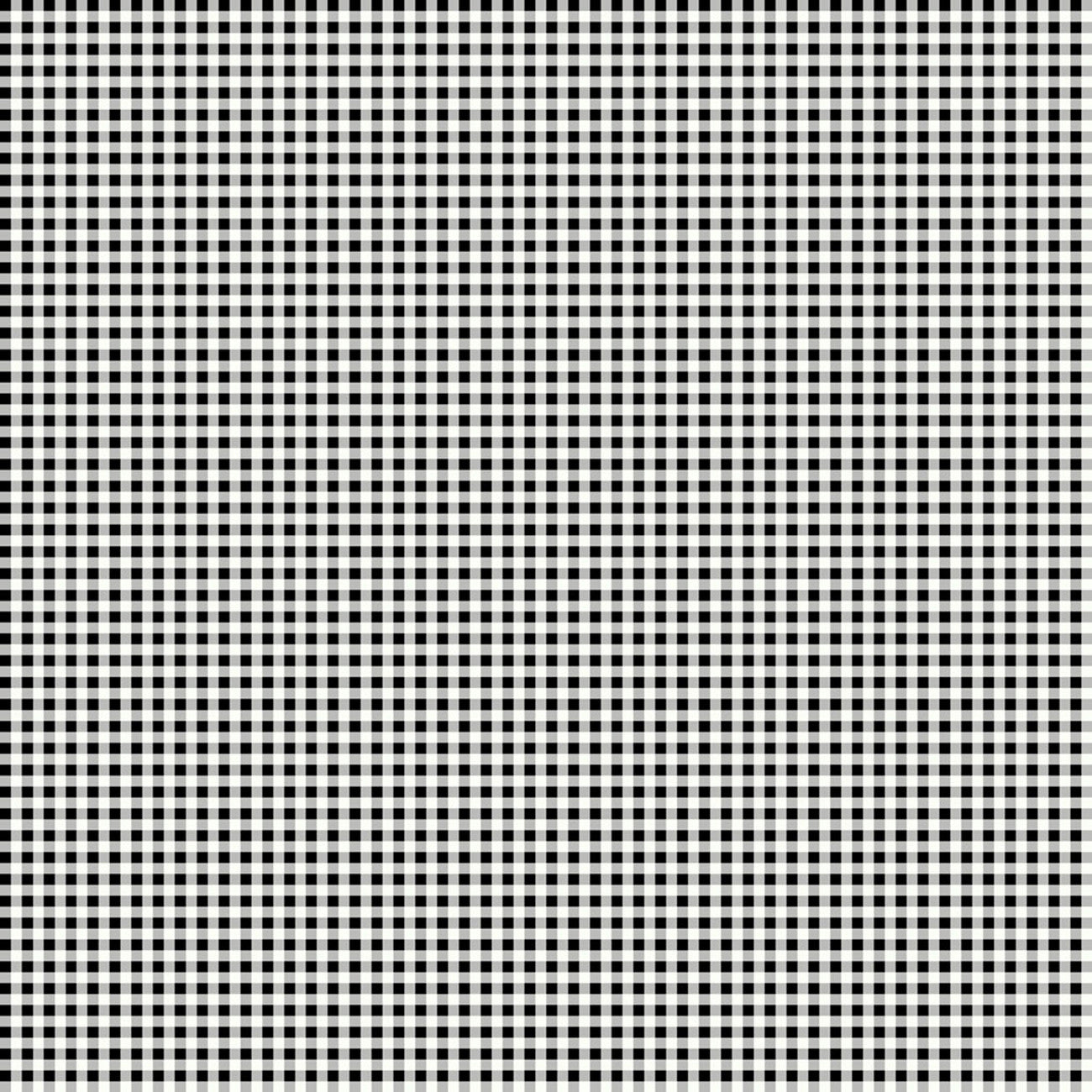 Susybee Gingham Check - Black - 44" Quilting Cotton - by the 1/4 yard