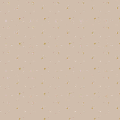 Riley Blake Sparkler Beach (gold sparkle) SC650-BEACH by Melissa Mortenson