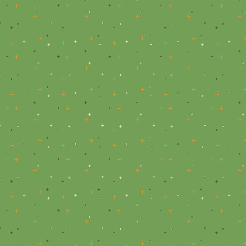 Riley Blake Sparkler Clover (gold sparkle) SC650-CLOVER by Melissa Mortenson