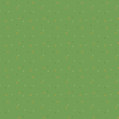 Riley Blake Sparkler Clover (gold sparkle) SC650-CLOVER by Melissa Mortenson