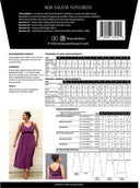 Sew House Seven Sauvie Sundress sewing pattern envelope back