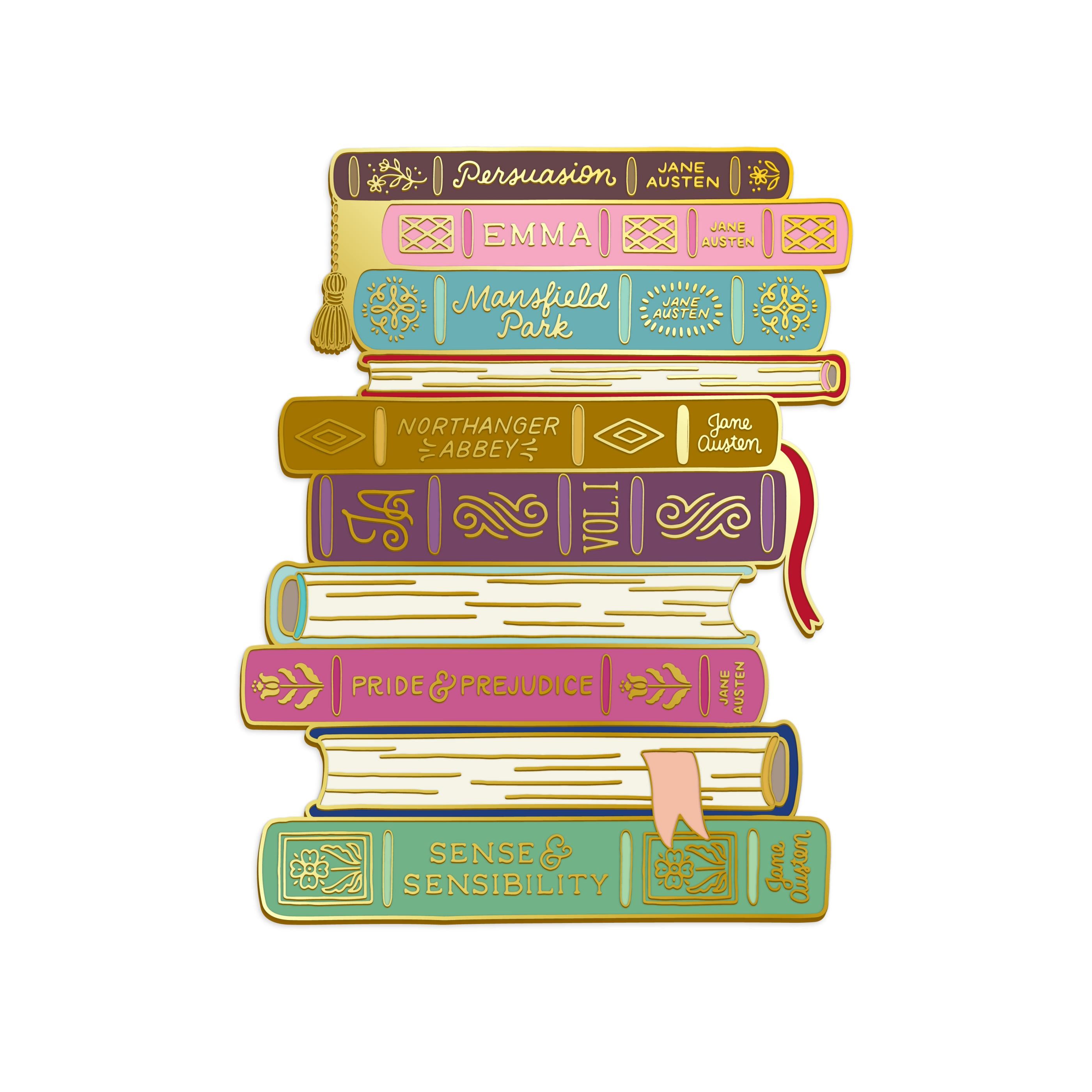 Riley Blake Jane Austen Stacked Books Needle Minder ST-42314