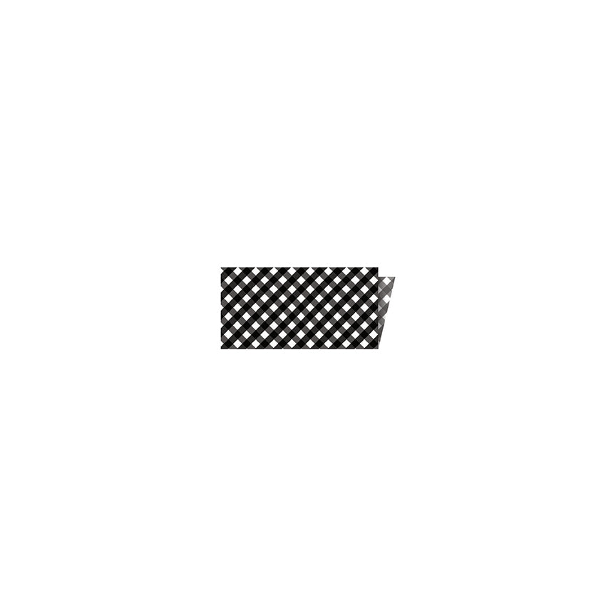 Riley Blake Single-Fold Quilt Binding Micro Gingham Black single-fold quilt binding STSFB-48801