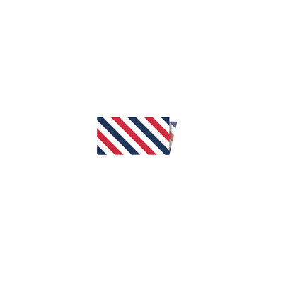 Riley Blake Single-Fold Quilt Binding 1/8in Stripe Patriotic single-fold quilt binding STSFB-48812