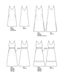 Sew House Seven Sauvie Sundress sewing pattern line drawing