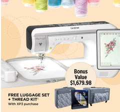 Brother Luminaire XP3 Quilting Sewing and Embroidery Machine