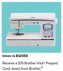 Brother Innov-is BQ1350 Sewing and Quiliting