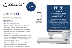 CX1 Celeste CX1 Sewing Only Machine (Call for Price)