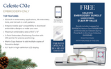 CX1E Celeste CX1e Embroidery Only Machine ( Call for Price )