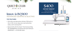Brother Innov-is BQ3100 Sewing and Quilting Machine