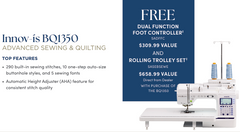Brother Innov-is BQ1350 Sewing and Quiliting