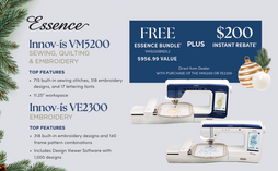 Brother Essense VM5200 Sewing and Embroidery Machine