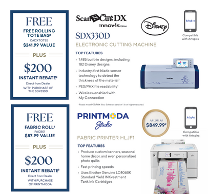 Brother ScanNCut SDX325 Innovis Edition with WLAN