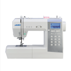 Juki HZL-HT740 Compact Size Computer Controlled Sewing Machine with 116 Stitch Patterns and 2 Fonts