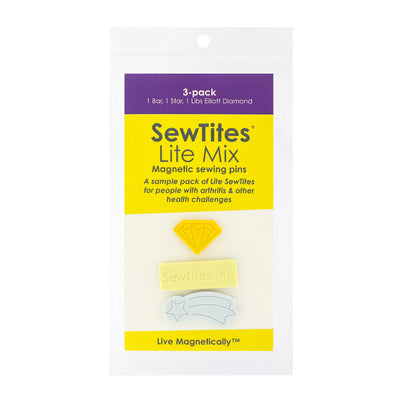 SewTites Lite Mix Magnetic Sewing Pins - 3 Pack