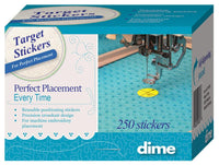 DIME Target Stickers – Pack of 250 on a Roll