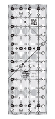 Creative Grids Quilt Ruler 4-1/2in x 12-1/2in Rectangle
