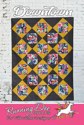 Villa Rosa Designs Downtown quilt pattern card VRD017