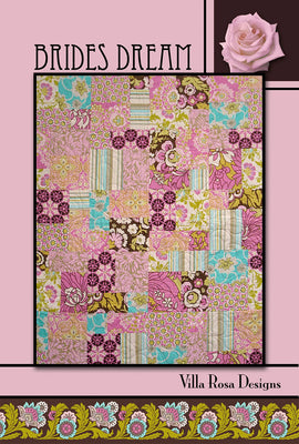 Villa Rosa Designs Brides Dreams quilt pattern card VRD958415
