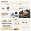 xTool P2S 55W desktop CO2 laser cutter