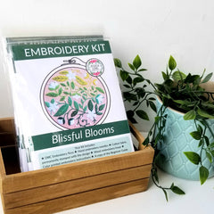 Jessica Long Blissful Blooms Beginner Embroidery Kit